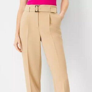NWT Ann Taylor The Belted Taper Pant Women's Sz 8 MSRP $ 109